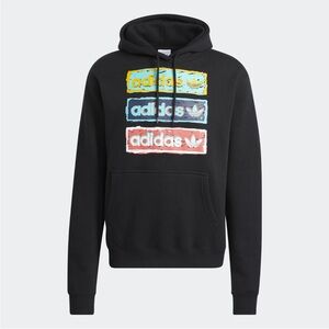 NWT Adidad men Tri Linear Hoodie Size‎ Large